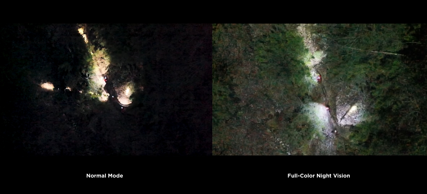 dji H30T nocni rezim